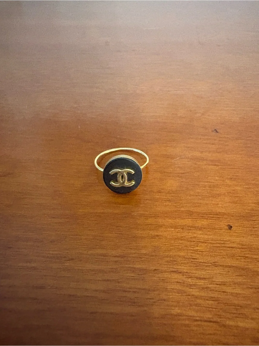 Chanel Button Ring
